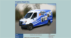 Desktop Screenshot of graphicsdepotinc.com